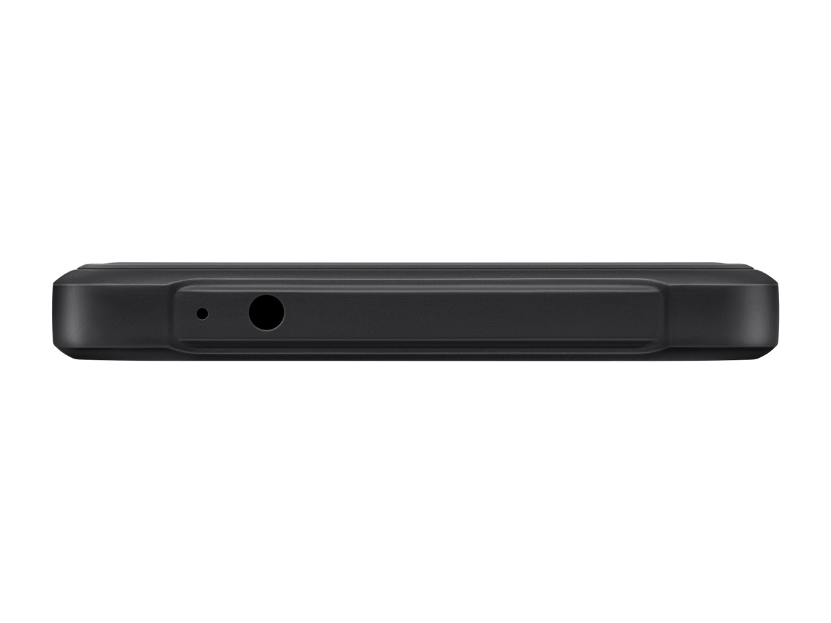 Slide 7: Samsung Galaxy XCover7 top view in colour black