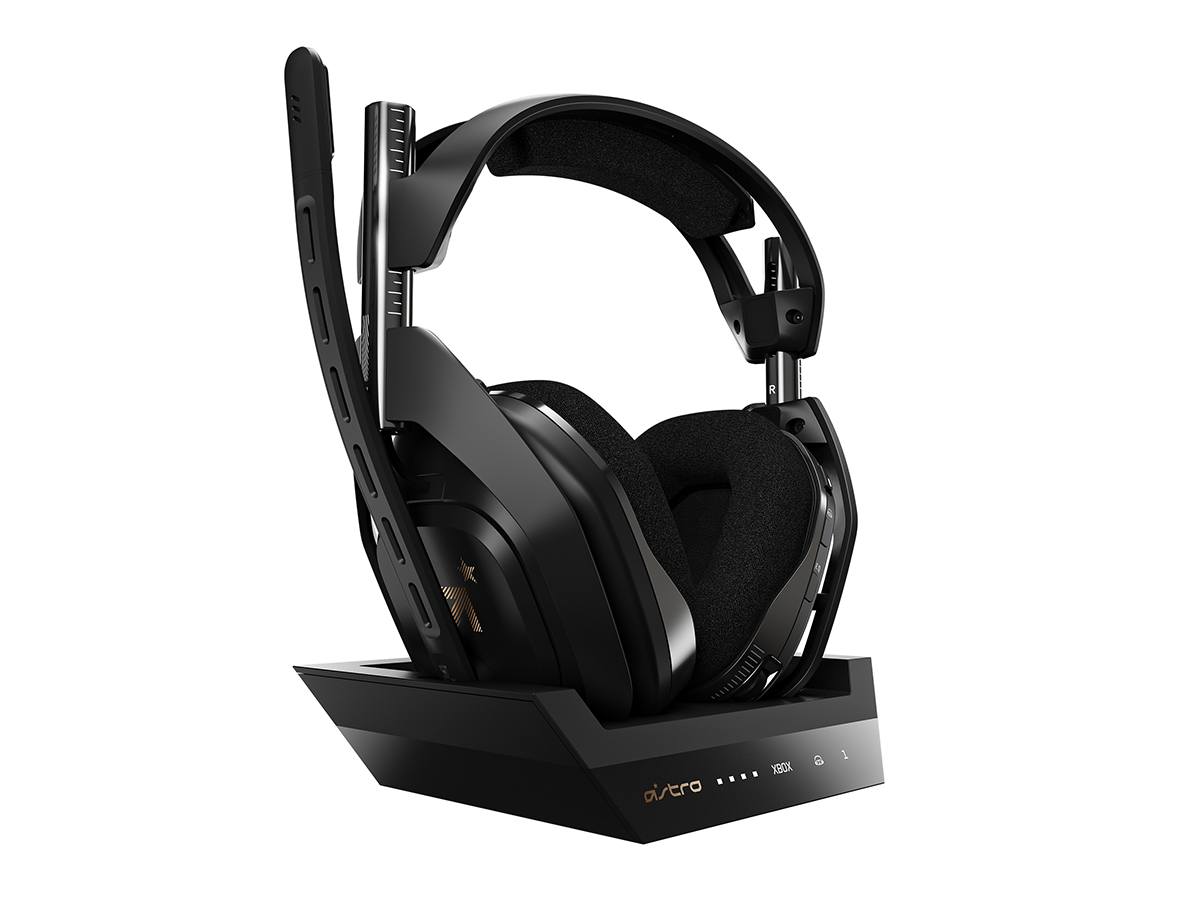 Slide 1: Astro A50 Wireless + Base Station for Xbox front view