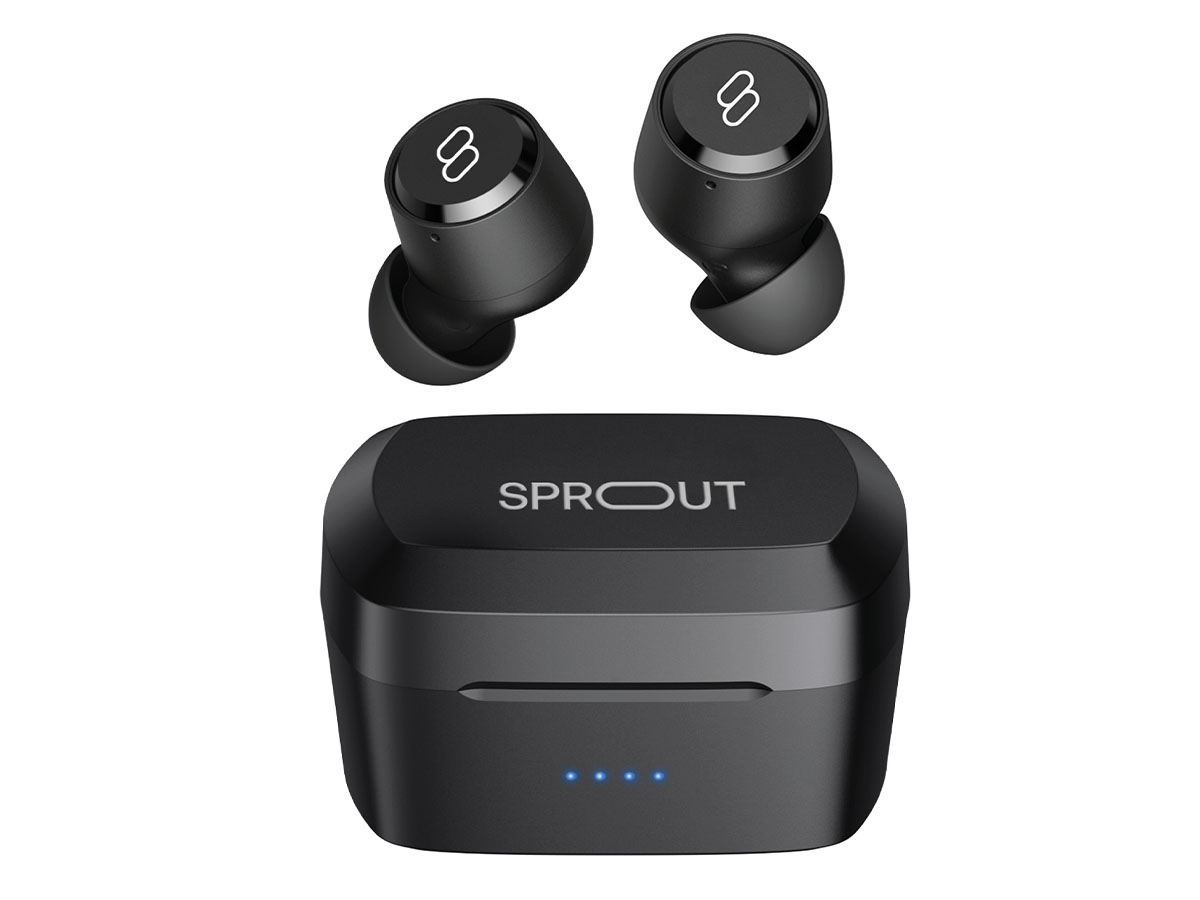 Slide 4: Sprout Cadence TWS Earbuds front view