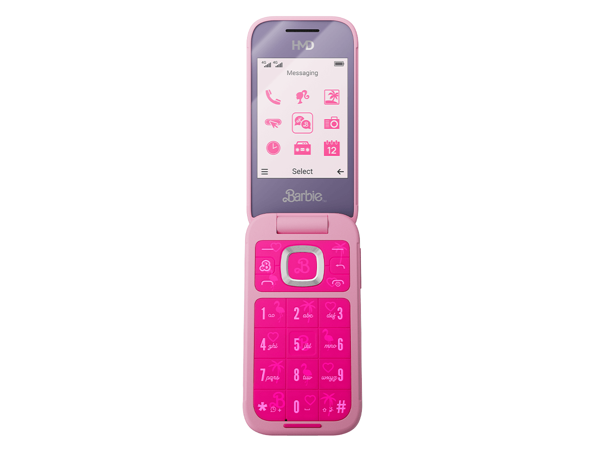Slide 7: HMD Barbie Phone front view