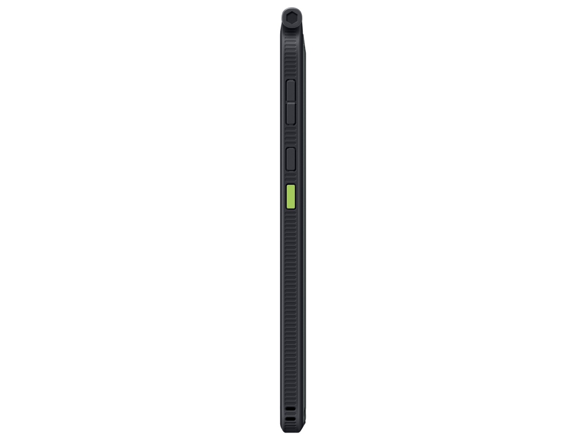 Slide 6: Samsung Galaxy Tab Active5 right side view in Green colour