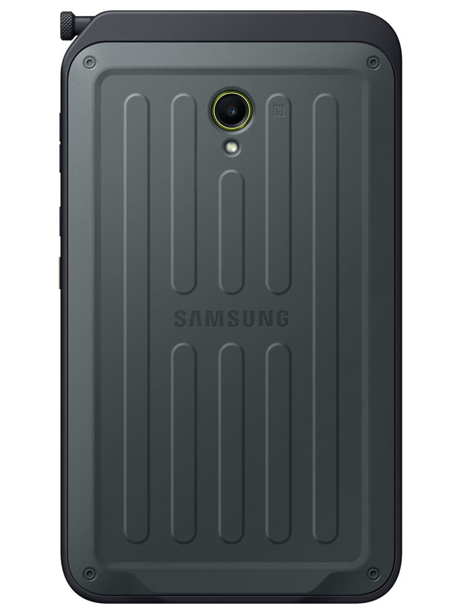 Image 2: Samsung Galaxy Tab Active5 rear view in Green colour