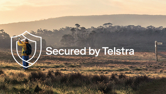 Secured by Telstra