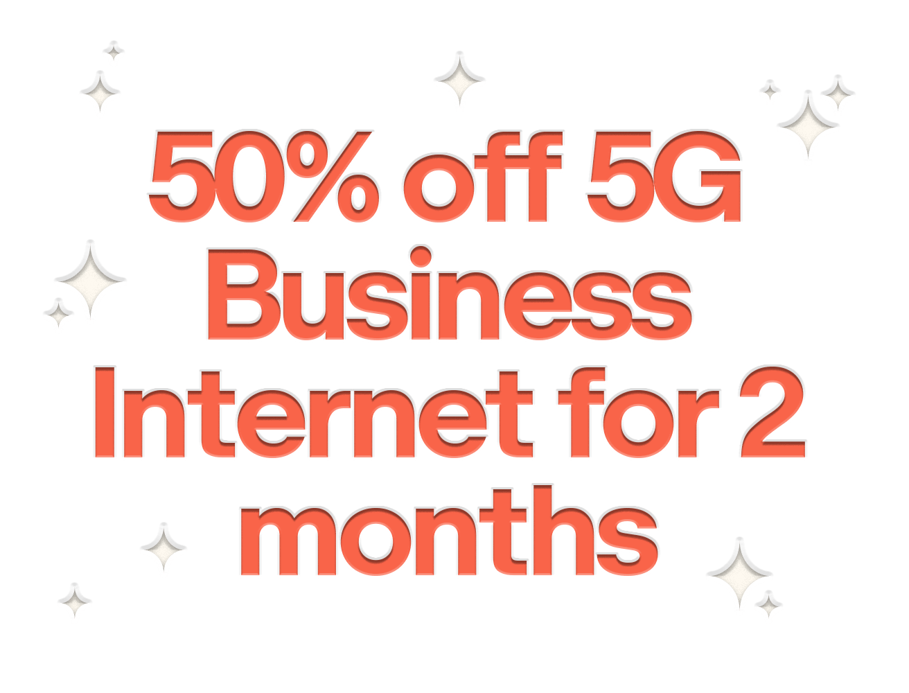 50% off 5G Business Internet for 2 months