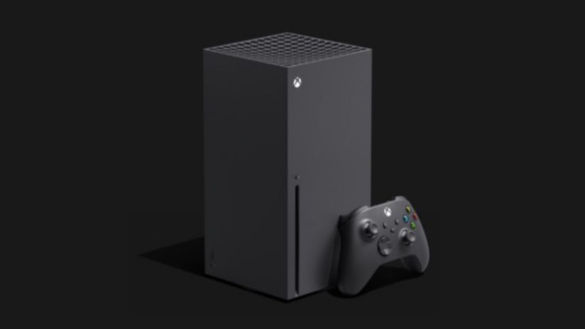 Image of Xbox Series X console and controller.